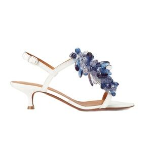 Polo Ralph Lauren Beaded Kitten-Heel Sandal